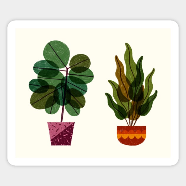 House Plants Sticker by megansebesta